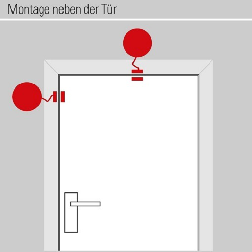 GfS Fluchtwegsicherung 'DEXCON', Elektrischer Alarm für Fenster und Türen, nach DIN EN 179/1125