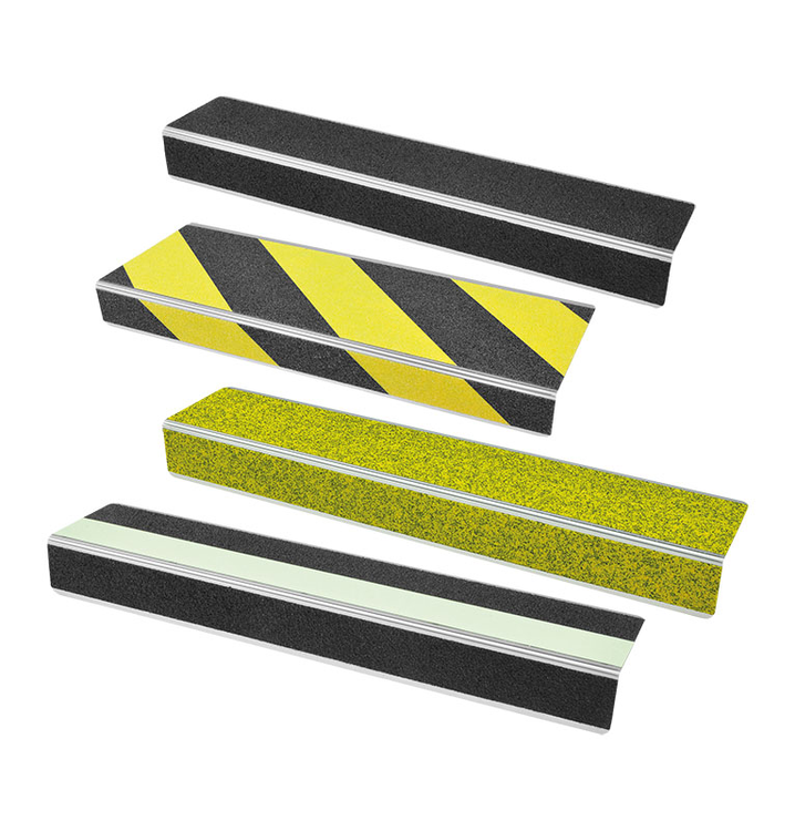 Modellbeispiele: Antirutsch-Treppenkantenprofil -WT-5409- alle Farben in verschiedenen Größen