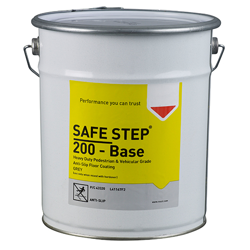 Antirutsch-Bodenbeschichtung 'SAFE STEP 200', 5 Liter, für Gabelstaplerverkehr, versch. Farben