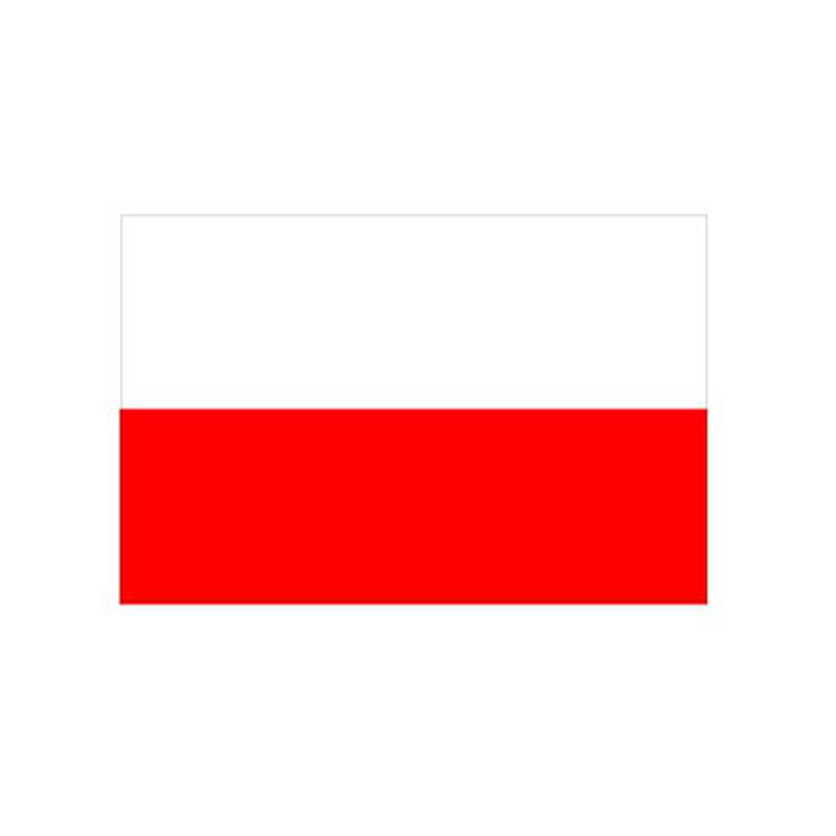 Technische Ansicht: Bundeslandflagge Thüringen (ohne Wappen)