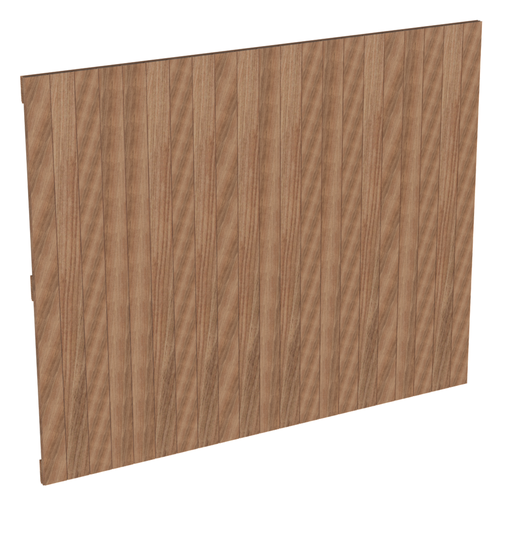 Modellbeispiel: Holzbauzaun-Element (Art. 3b165)