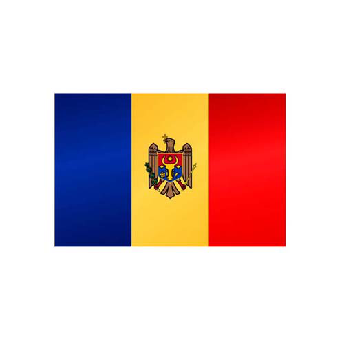 Technische Ansicht: Länderflagge Moldawien