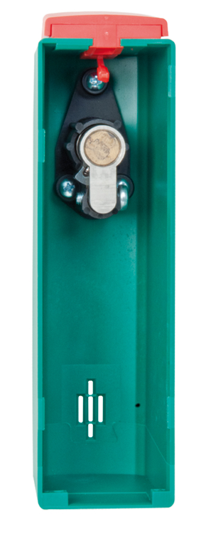 GfS Einhand-Türwächter für Türdrücker aus Kunststoffgehäuse, mit Magnetsystem und Voralarm