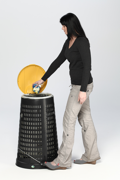 Anwendungsbeispiel: Fußpedalgestänge für Müllsackständer -Cubo Zurina- (Art. 34654)