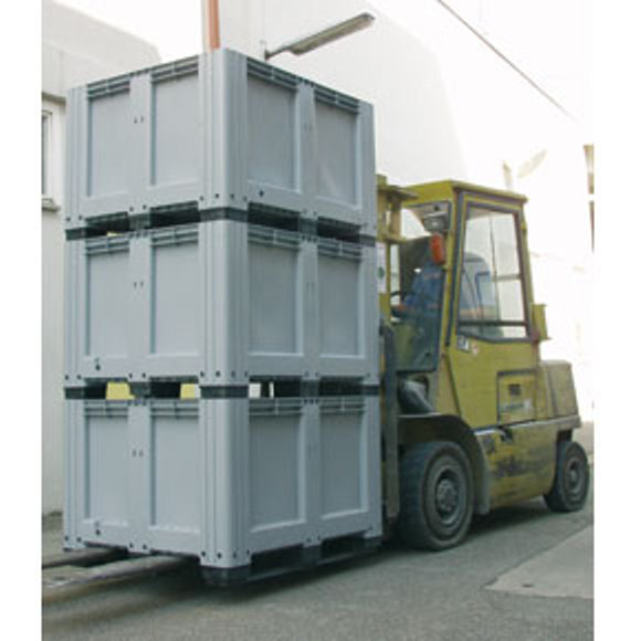 Logistikbox aus Polyethylen (hohe Dichte)