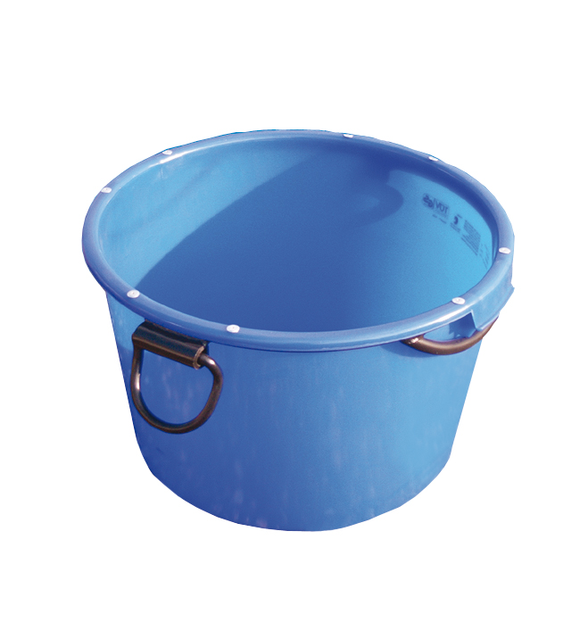 Modellbeispiel: Mörtel-Kübel -Blau- 90 Liter aus Spezialkunststoff (Art. 25945)