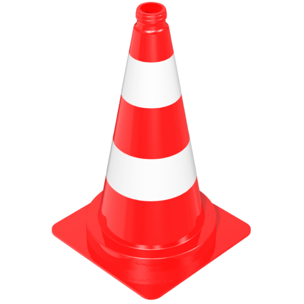 Modellbeispiel: Leitkegel aus PVC  (Art. 12365)