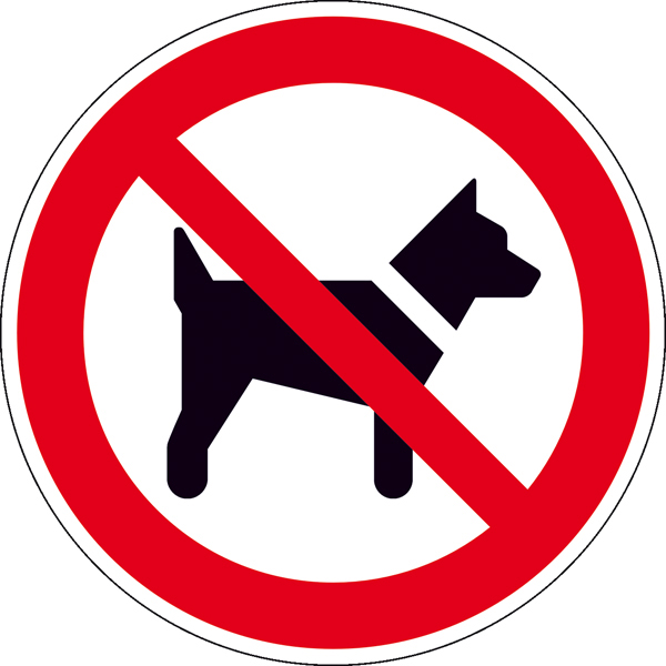 Modellbeispiel: Mitführen von Hunden verboten (Art. 21.0999)