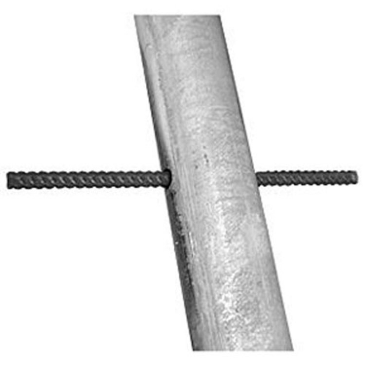 Rohrpfosten aus Stahl, Ø 76 mm, Wandstärke 2,0 mm