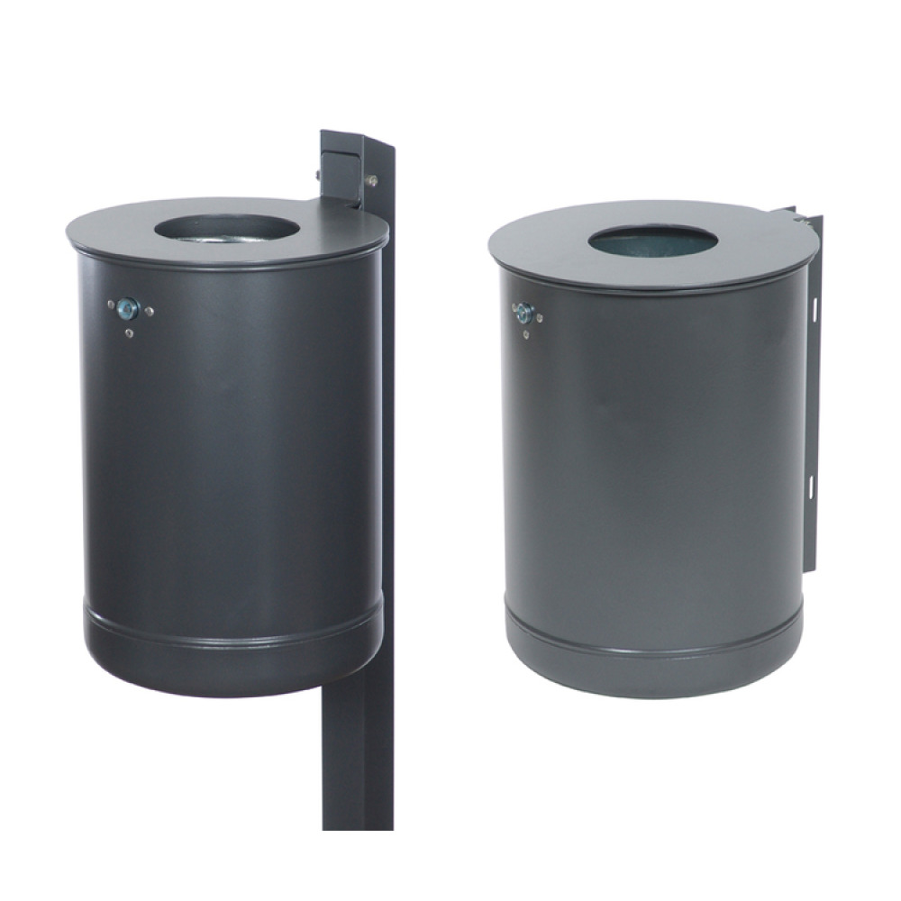 Modellbeispiele: Abfallbehälter -State Alabama- (vl. Art. 10234, 10207) farbig beschichtet