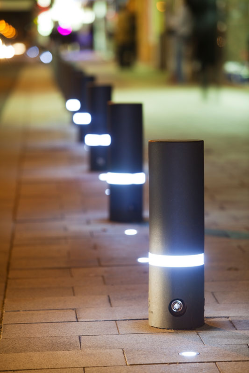 Leuchtpoller 'Delion LED' Ø 180 mm