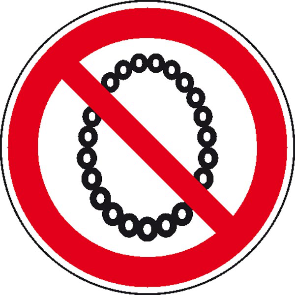 Modellbeispiel: Bedienung mit Halskette verboten (Art. 30.0480)