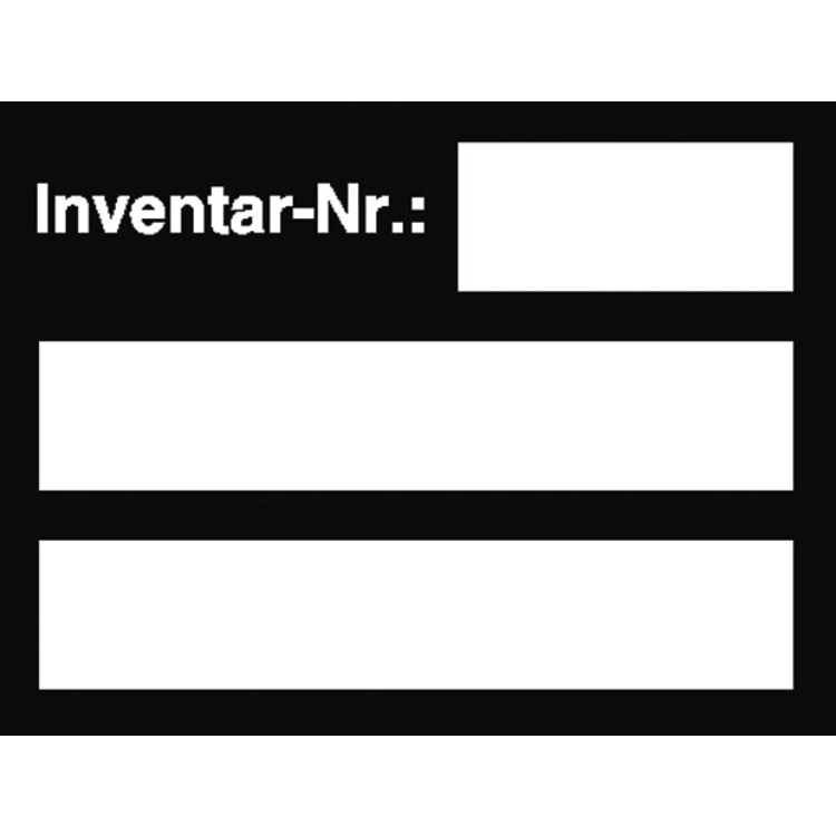 Modellbeispiel: Inventarkennzeichnungsetikett, Inventar-Nr.: (Art. 30.1754)