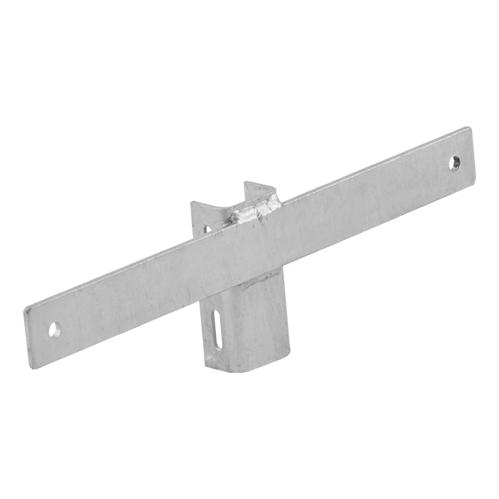Modellbeispiel: Stahlbandmontage-Schiebeschelle mit 400 mm Steglänge (Art. ssb1400)