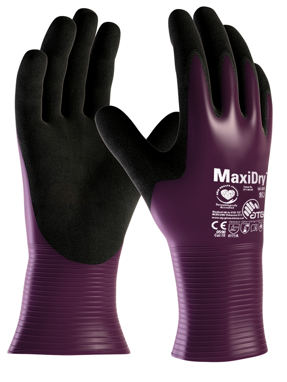 MaxiDry®  Nylon-Strickhandschuhe '(56-426)', 9 