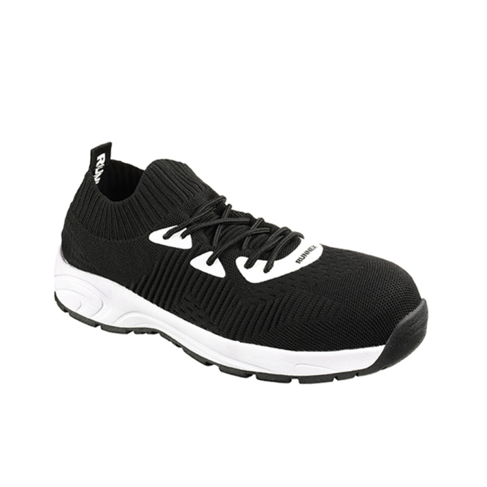 RUNNEX® S1-Sicherheitshalbschuhe SportStar, 36, schwarz/weiß