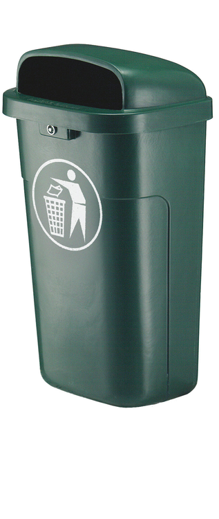Modellbeispiel: Abfallbehälter - P-Bins 90- grün (Art. 18070)