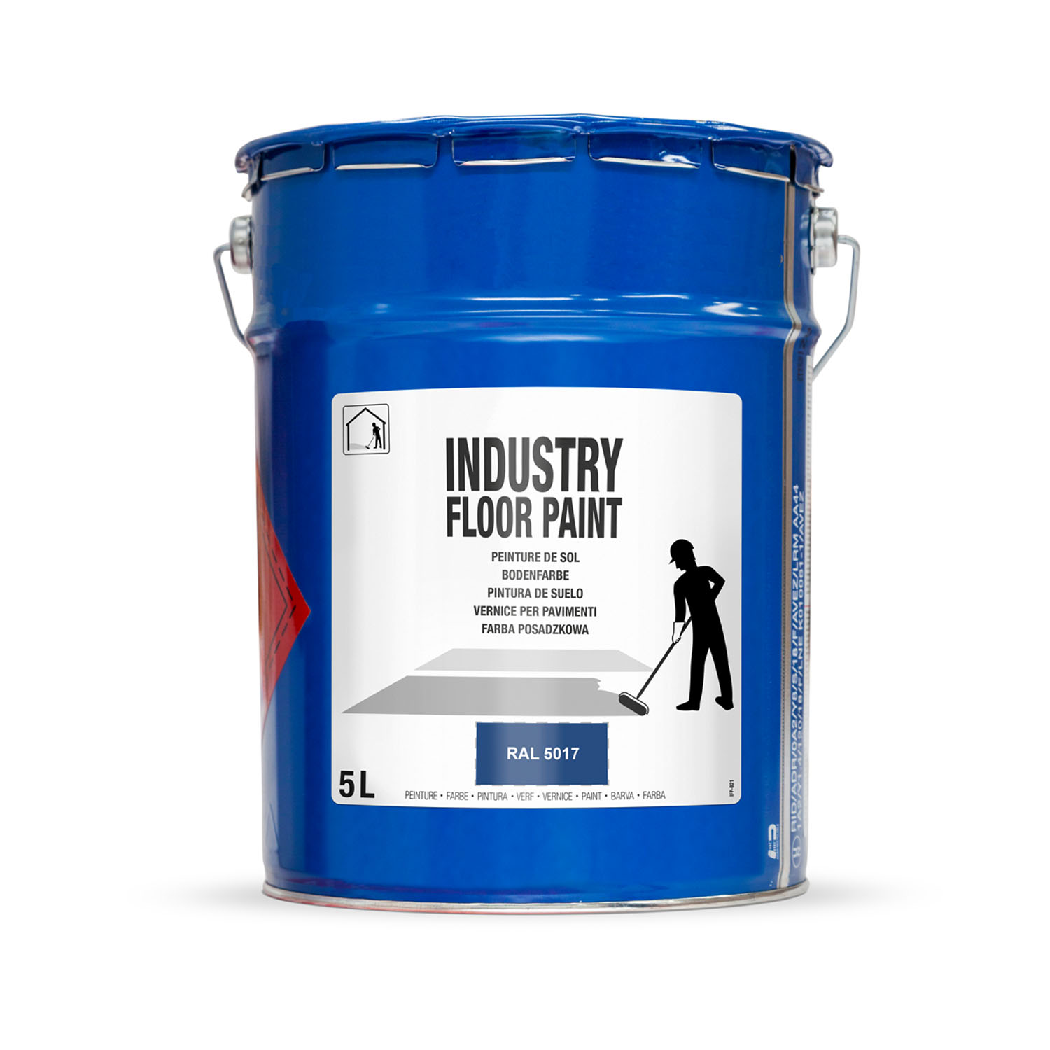 Bodenmarkierungsfarbe 'Industry Floor Paint', schnell trocknend, schwarz