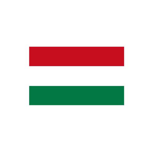 Technische Ansicht: Länderflagge Ungarn