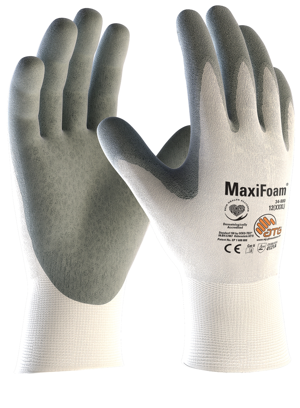 MaxiFoam® Nylon-Strickhandschuhe '(34-800)', 6 