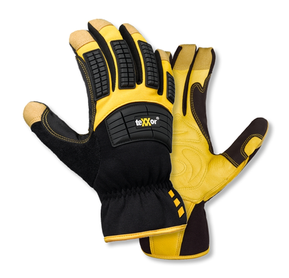 teXXor® topline Kuhleder-Handschuhe 'OCALA', SB-Verpackung, 10 