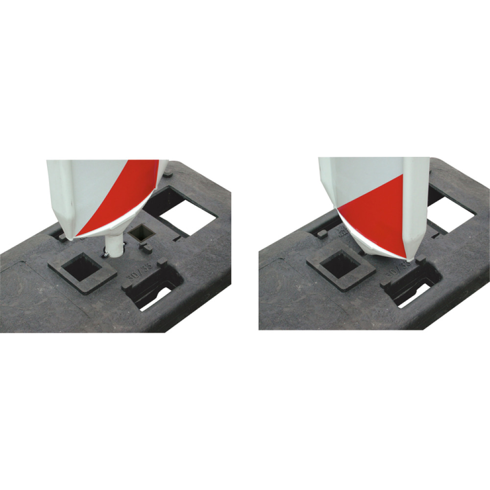 Detailansicht SD-System: Einfach einsetzen... ...mit einer 90° Drehung fest verbunden