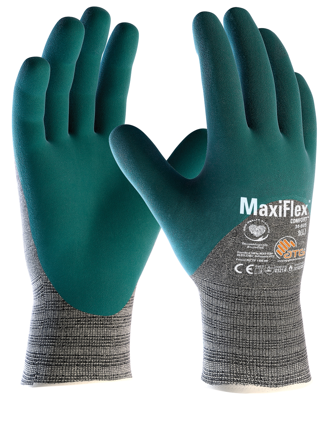 MaxiFlex® Comfort™ Baumwoll-/Nylon-Strickhandschuhe '(34-925)', 6 