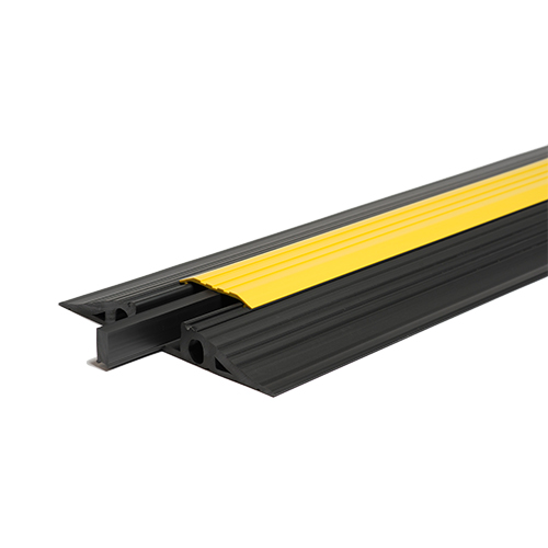Modellbeispiel: Kabelbrücke Typ 425, schwarz mit gelbem Deckel (Art. 35192)