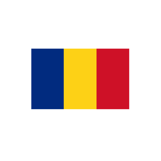 Technische Ansicht: Länderflagge Rumänien