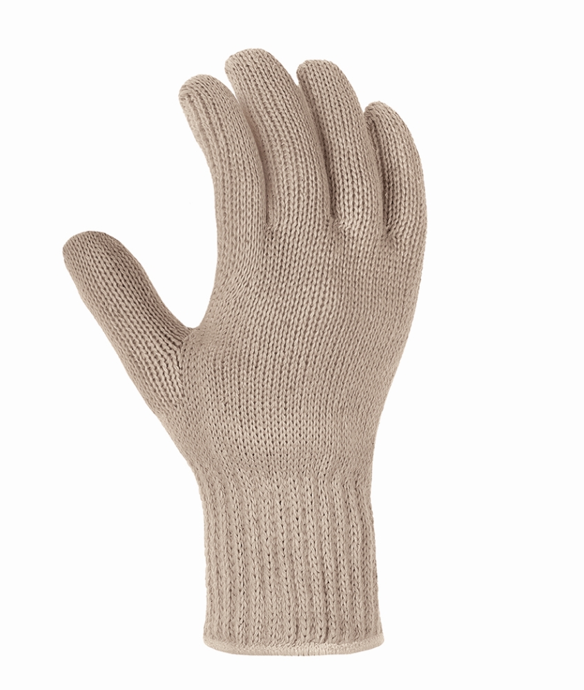 teXXor® Grobstrick-Handschuhe 'BAUMWOLLE/POLYESTER', rohweiß, 9 