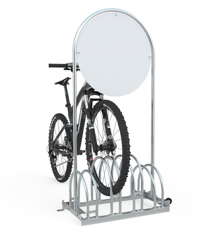 Modellbeispiel: Werbe-Fahrradständer Typ RW 5000 (Art. rw5454)