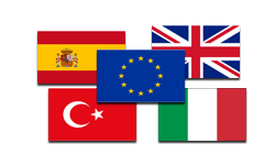 Europäische Flaggen