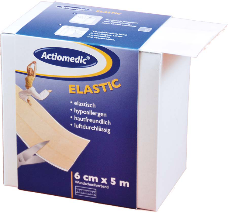 Wundschnellverband Actiomedic® 'Elastic','Aquatic', und 'Sensitiv'
