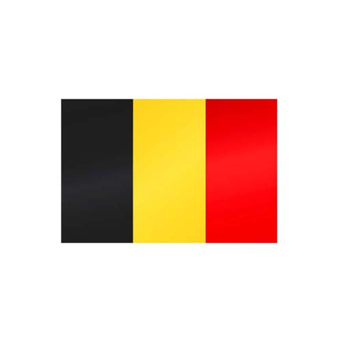 Technische Ansicht: Länderflagge Belgien