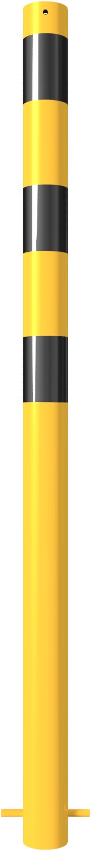 Stahlrohrpoller/Rammschutzpoller 'Bollard' Ø 76 mm