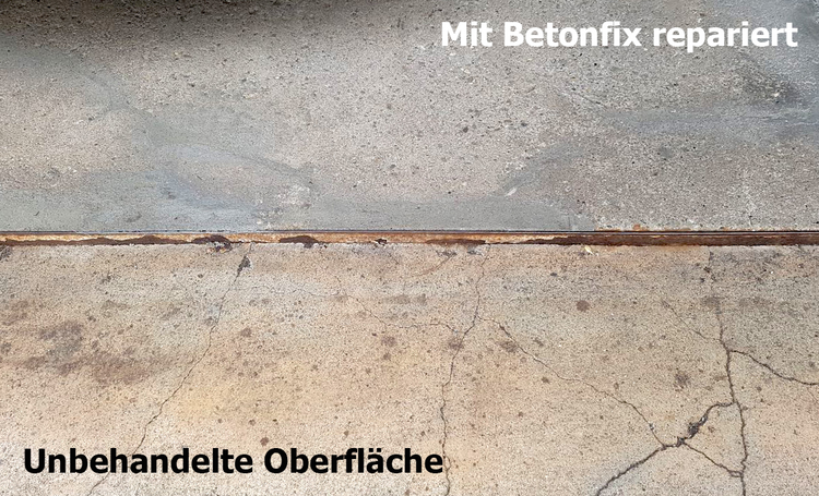 Epoxidharzmörtel 'Betonfix' für Beton-Bodenreparaturen