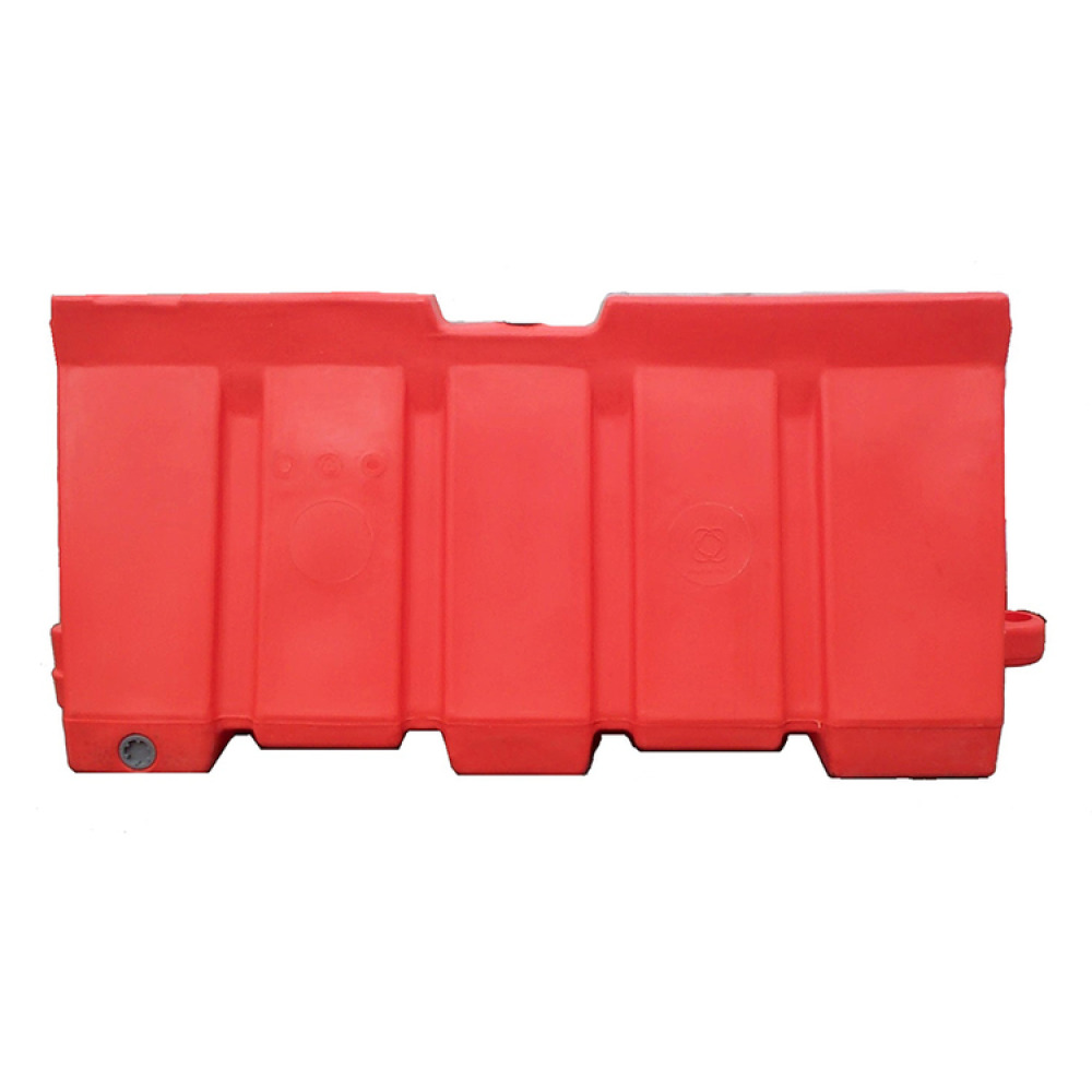 Modellbeispiel: Fahrbahnteiler (Schrammborde) -Big Mexico-, rot (Art. 39162)