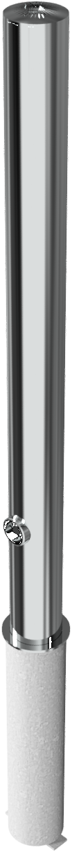 Absperrpfosten 'Bollard' Ø 76 mm, herausnehmbar