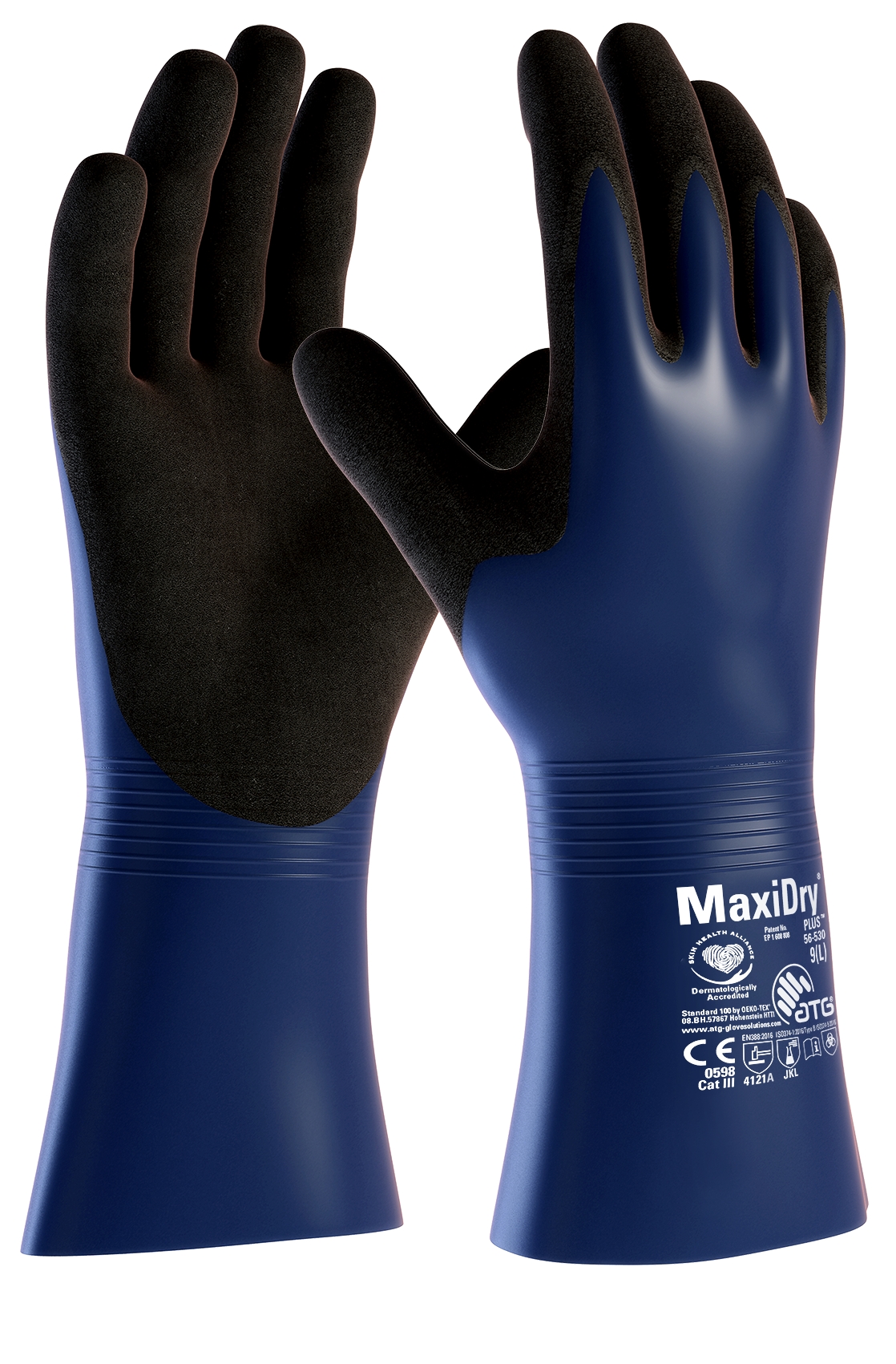 MaxiDry® Plus™ Chemikalienschutz-Handschuhe '(56-530)', 10 