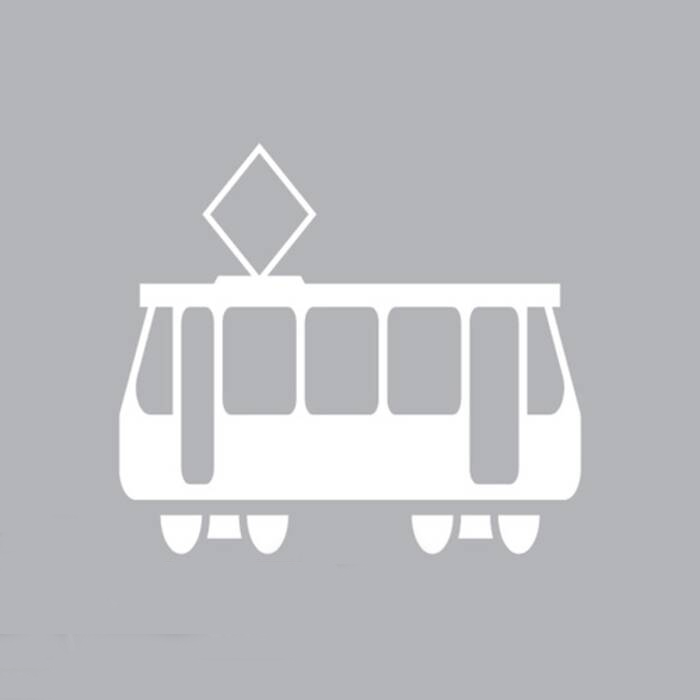 Modellbeispiel:  PREMARK Straßenmarkierung  -Sonderzeichen Straßenbahn- (Art. 19922)