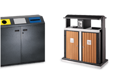 Recyclingstationen